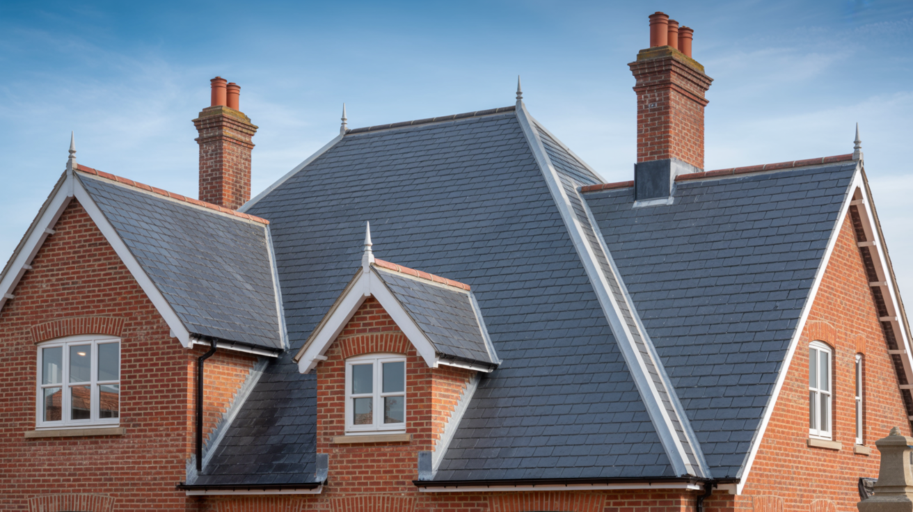 Beautiful completed UK residential roof